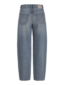JJXX JXFUJI BARREL MW JEANS R251 DNM NOOS -Medium Blue Denim - 12279605