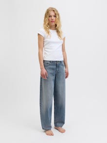 JJXX JXFUJI BARREL MW JEANS R251 DNM NOOS -Medium Blue Denim - 12279605