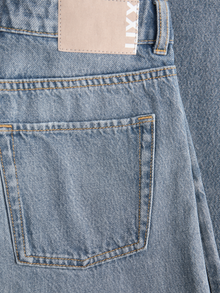 JJXX Barrel Fit Mid waist Jeans -Medium Blue Denim - 12279605