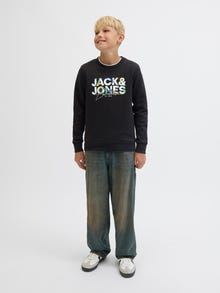 Jack & Jones Logo Sweatshirt -Black - 12279606