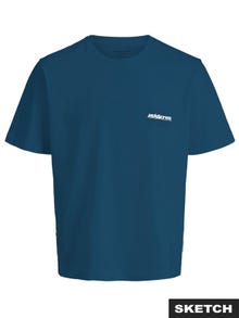 Jack & Jones ПЛУС Задњи принт Мајиra -Titan - 12279627