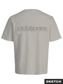 Jack & Jones Plus Size Camiseta Impresión posterior -Paloma - 12279627