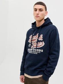 Jack & Jones Sweat à capuche Logo -Sky Captain - 12279649