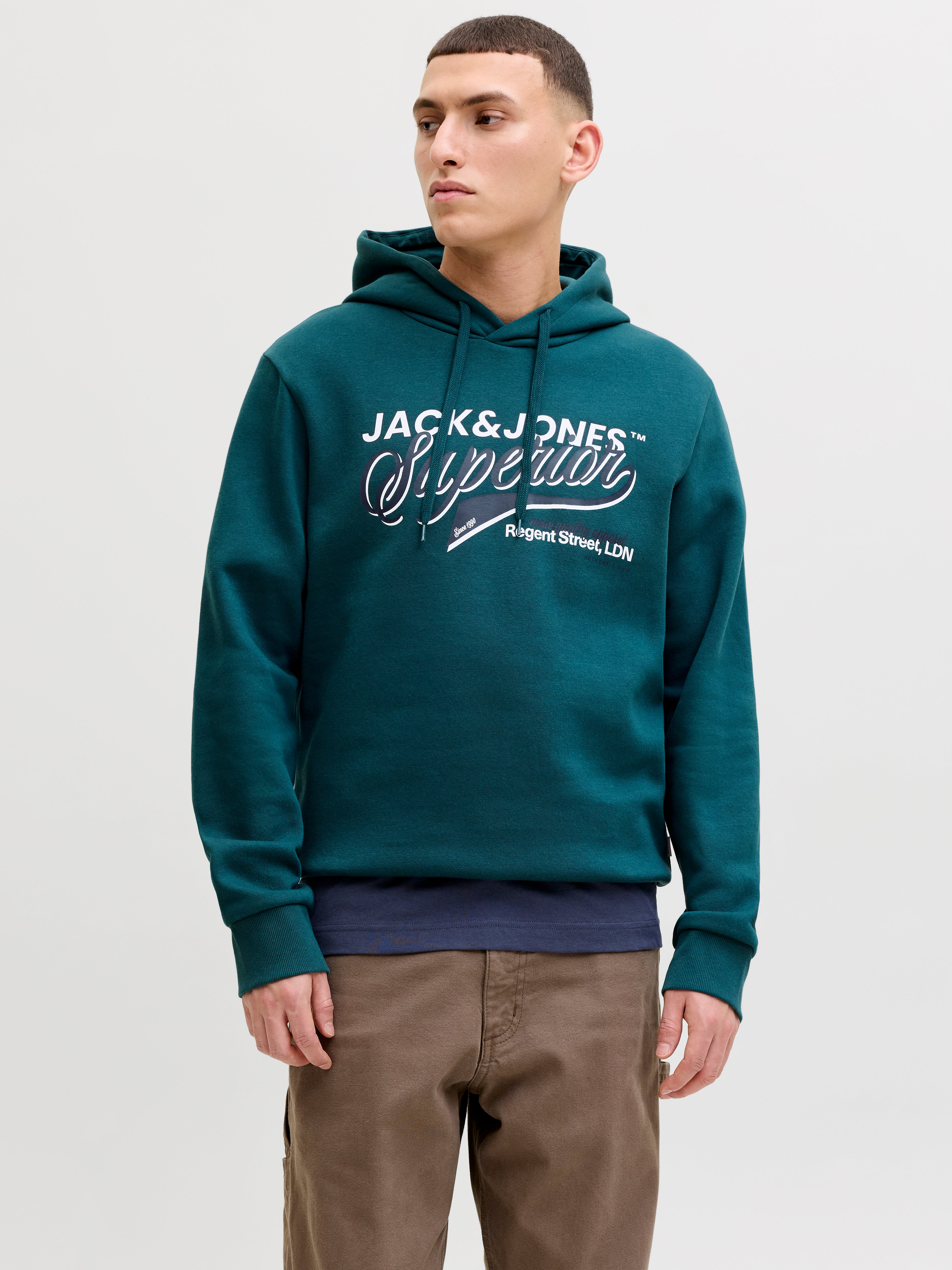 Jack & Jones Hoodie Logo hood, black, burgundy - webstore Jack & Jones Hoodie Logo hood, black, burgundy - webstore