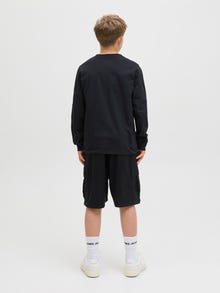 Jack & Jones langermet t-skjorte Junior -Black - 12279650