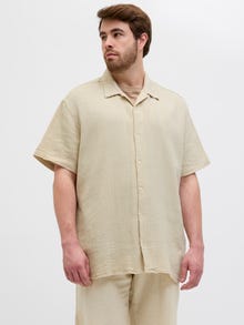 Jack & Jones Plus Size Relaxed Fit Shirt -Safari - 12279652