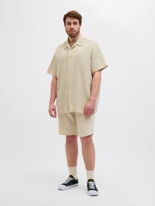 Jack & Jones Plus Size Relaxed Fit Shirt -Safari - 12279652