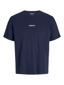 Jack & Jones Logo T-shirt Junior -Navy Blazer - 12279668