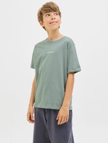 Jack & Jones T-shirt Con logo Junior -Iceberg Green - 12279668