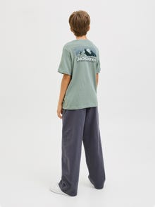 Jack & Jones T-shirt Con logo Junior -Iceberg Green - 12279668