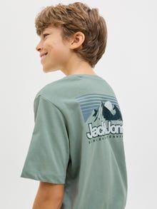 Jack & Jones T-shirt Con logo Junior -Iceberg Green - 12279668