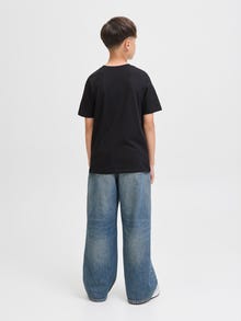 Jack & Jones Camiseta Logotipo Junior -Black - 12279670
