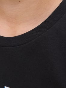 Jack & Jones Camiseta Logotipo Junior -Black - 12279670