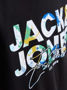 Jack & Jones Camiseta Logotipo Junior -Black - 12279670