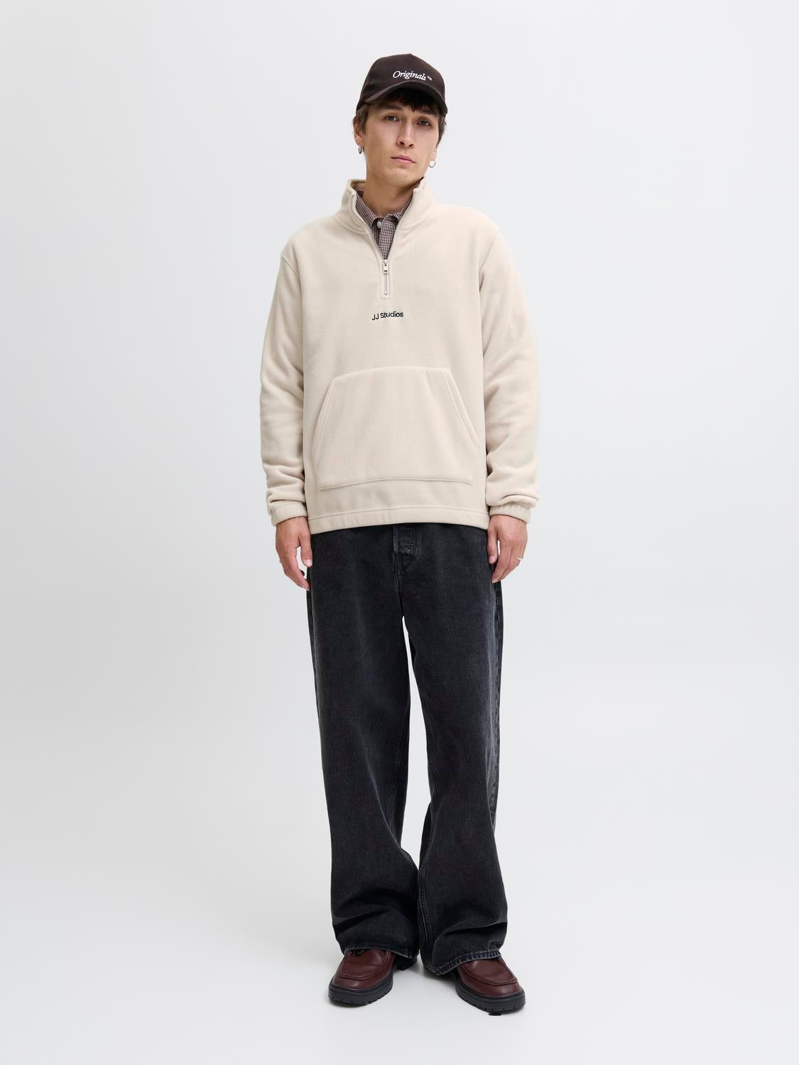 Thumbnail - Gedruckt Fleece Sweatshirt