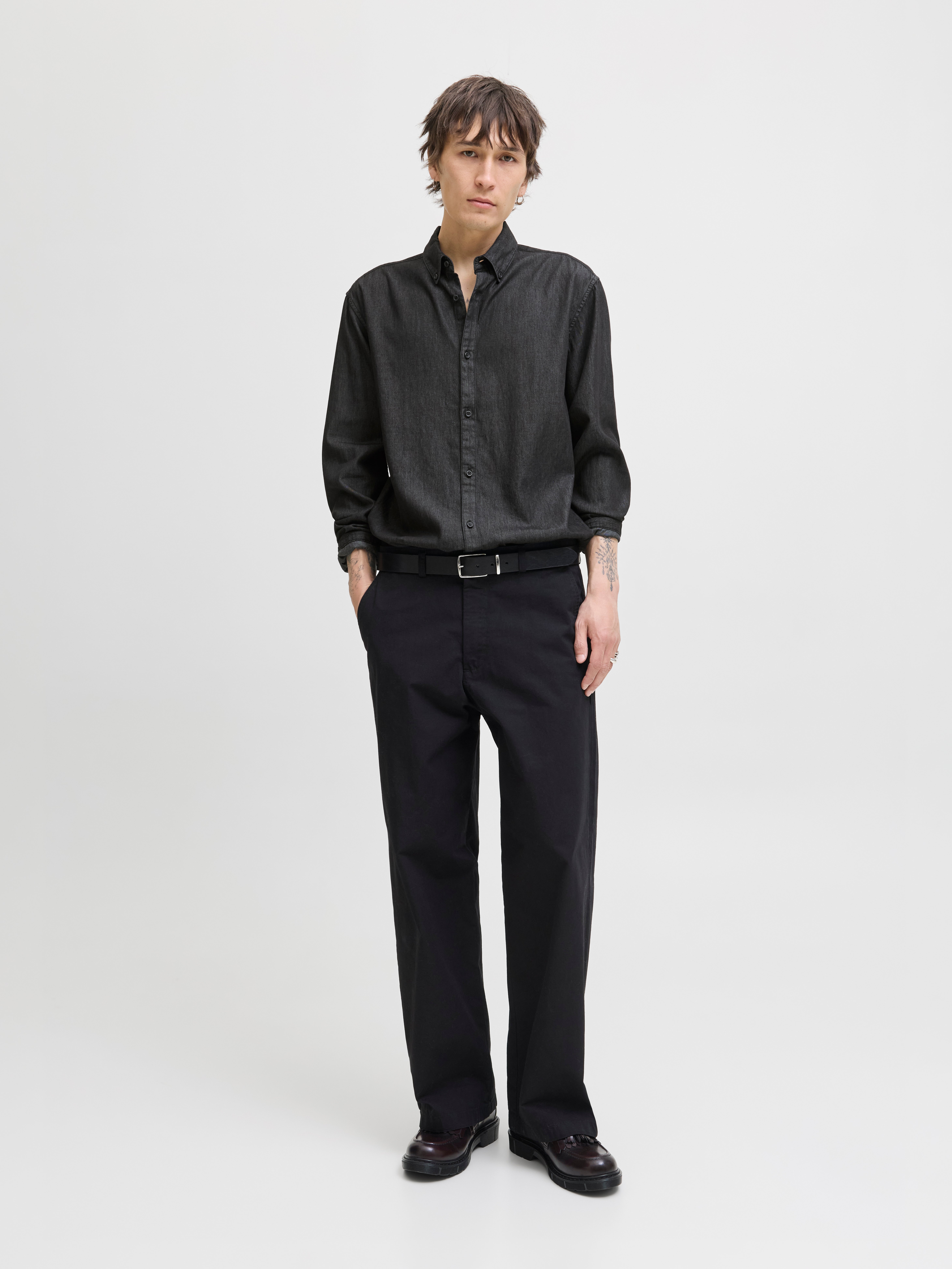 Thumbnail - Regular Fit Jeanshemd