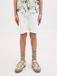 Jack & Jones Bermuda cinque tasche Regular Fit Junior -White Denim - 12279715