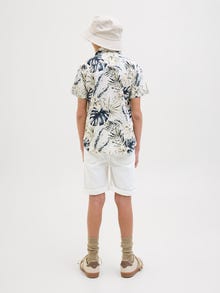 Jack & Jones Bermuda cinque tasche Regular Fit Junior -White Denim - 12279715