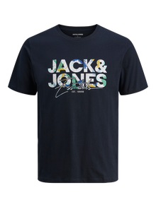 Jack & Jones Minipituinen Logo T-paita -Sky Captain - 12279837