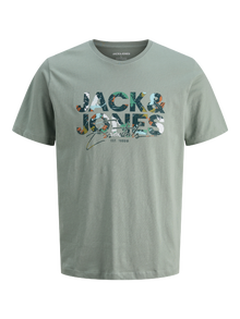 Jack & Jones Logotyp T-shirt Mini -Iceberg Green - 12279837