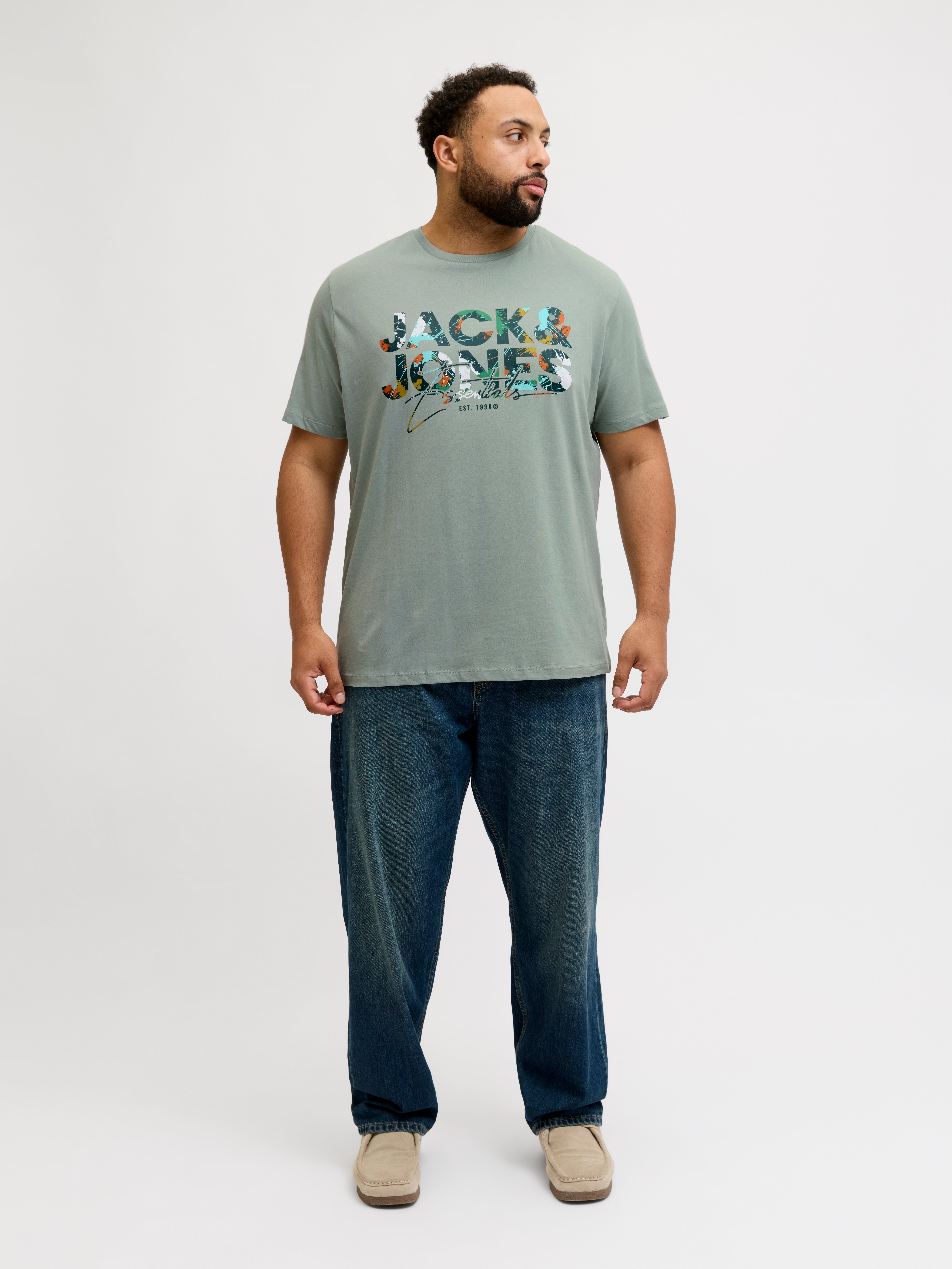 Thumbnail - Plus Size Logo T-shirt