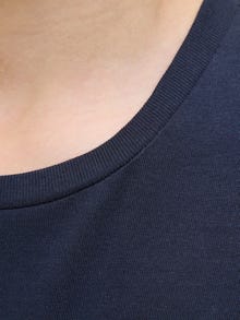 Jack & Jones Λογότυπο Longsleeved T-shirt -Sky Captain - 12279841
