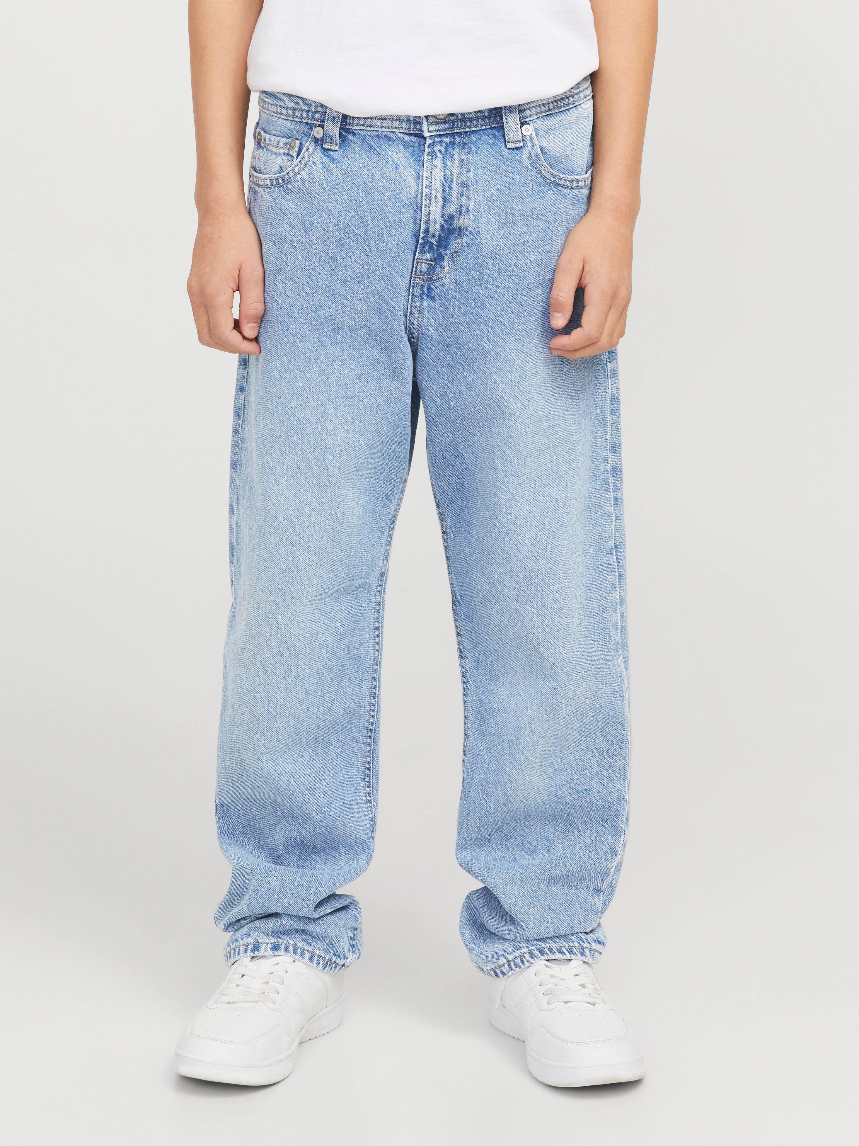 Thumbnail - Jjichris Jjoriginal Sq 855 Noos Jnr Relaxed Fit Jeans Junior