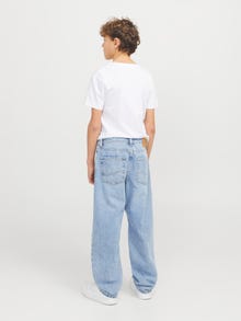 Jack & Jones JJICHRIS JJORIGINAL SQ 855 NOOS JNR Laisvo kirpimo džinsai Jaunimui -Blue Denim - 12279851