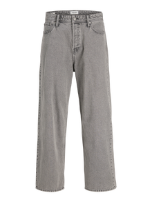 Jack & Jones JJIALEX JJORIGINAL SQ 852 NOOS JNR Jeansy o kroju baggy Junior -Grey Denim - 12279854