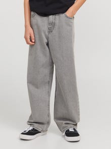Jack & Jones JJIALEX JJORIGINAL SQ 852 NOOS JNR Jeansy o kroju baggy Junior -Grey Denim - 12279854