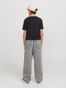Jack & Jones JJIALEX JJORIGINAL SQ 852 NOOS JNR Jeansy o kroju baggy Junior -Grey Denim - 12279854