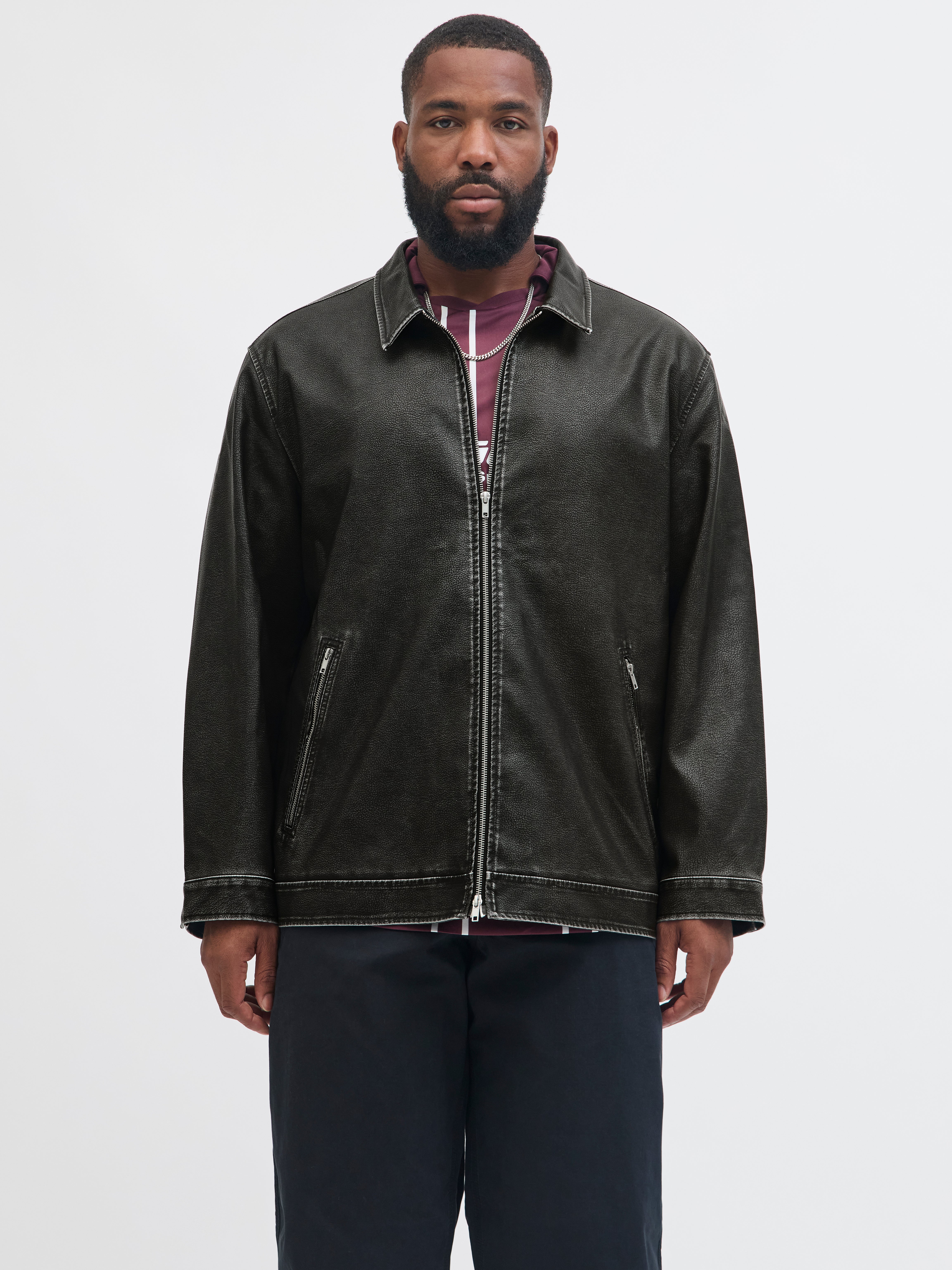 Thumbnail - Plus Size Bikerjacke