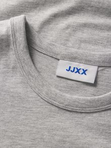 JJXX JXSTUDIO T-shirt -Light Grey Melange - 12280155