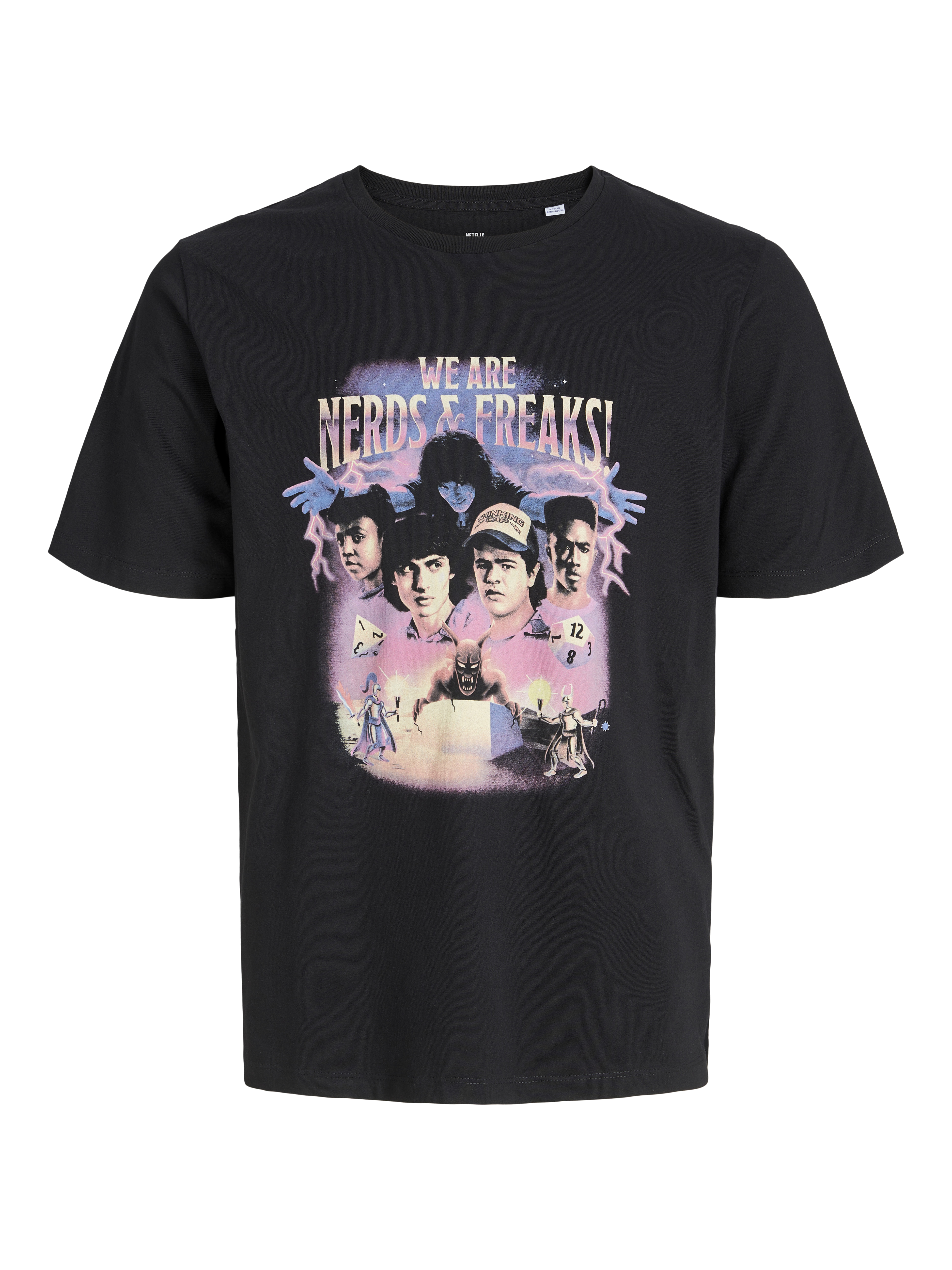 Thumbnail - Stranger Things Gedruckt T-shirt