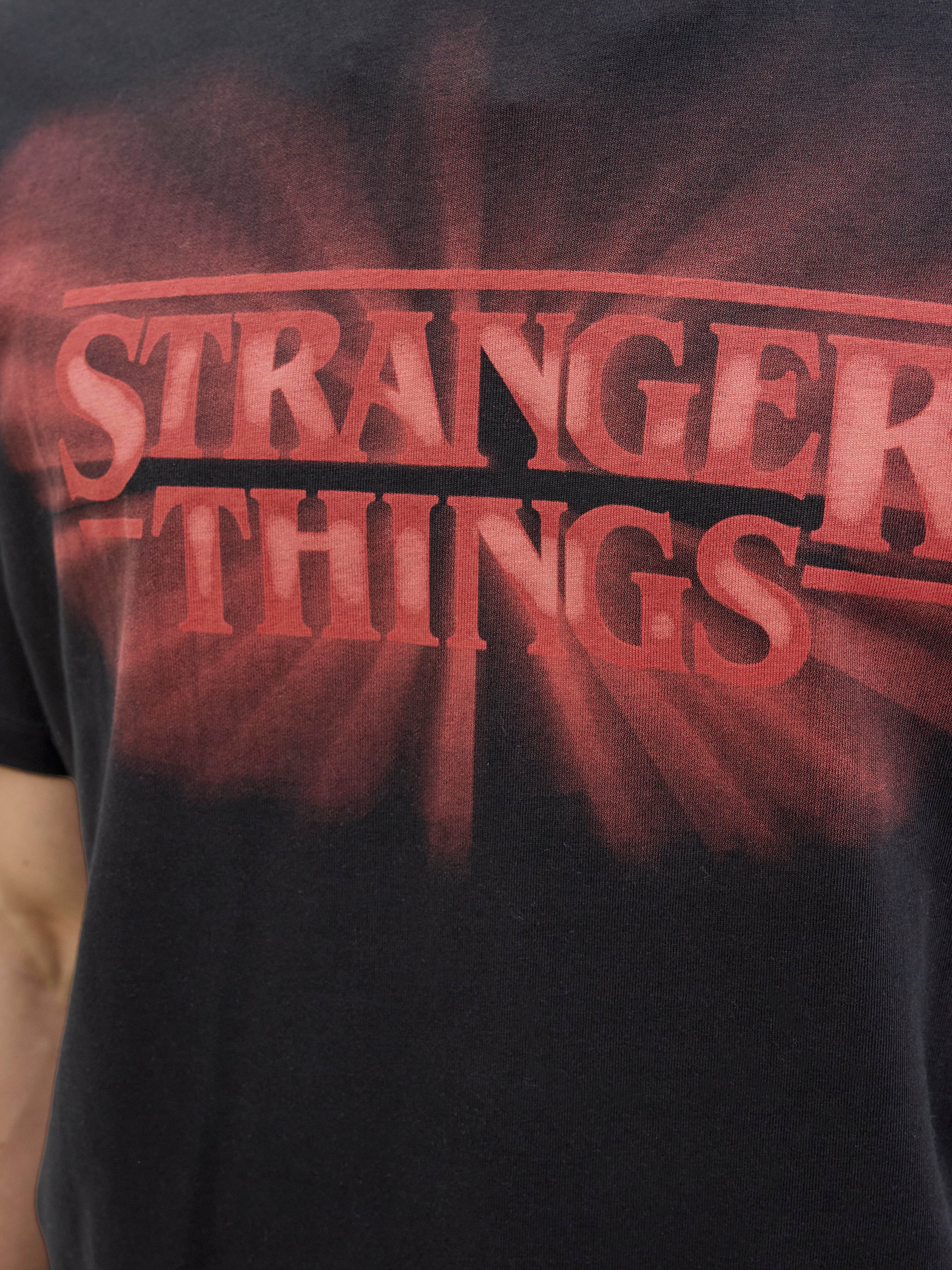 Stranger Things Kids T-shirt Jank Drawing - Officieel Netflix Rood T-Shirt