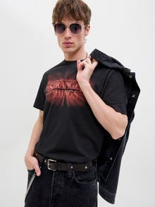 Jack & Jones Stranger Things T-shirt -Black - 12280209