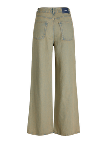JJXX JXTOKYO MAJA WIDE HW SLIT JEANS DNM -Medium Blue Denim - 12280231