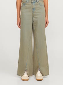 JJXX JXTOKYO MAJA WIDE HW SLIT JEANS DNM -Medium Blue Denim - 12280231