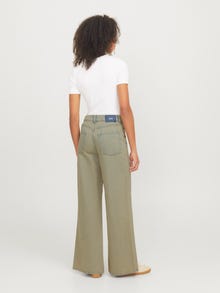 JJXX JXTOKYO MAJA WIDE HW SLIT JEANS DNM -Medium Blue Denim - 12280231