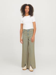 JJXX JXTOKYO MAJA WIDE HW SLIT JEANS DNM -Medium Blue Denim - 12280231