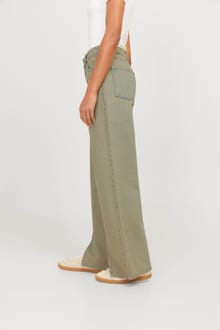 JJXX JXTOKYO MAJA WIDE HW SLIT JEANS DNM -Medium Blue Denim - 12280231