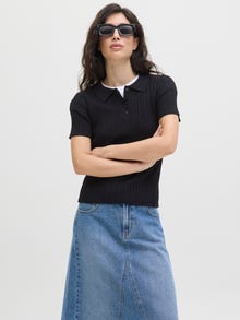 JJXX JXHADLEY Polo de punto -Black - 12280289