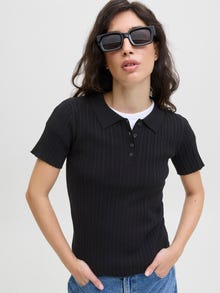 JJXX JXHADLEY Polo de punto -Black - 12280289