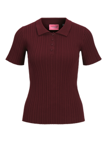 JJXX JXHADLEY Polo in maglia -Cabernet - 12280289