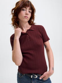 JJXX JXHADLEY Polo de punto -Cabernet - 12280289
