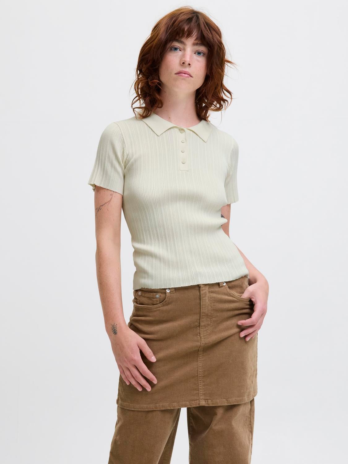 Jxhadley Gestricktes Polo