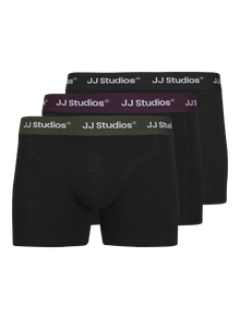 Jack & Jones Pack de 3 Maillots Junior -Black - 12280344