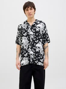 Jack & Jones Avslappnad Skjorta -Jet Black - 12280373