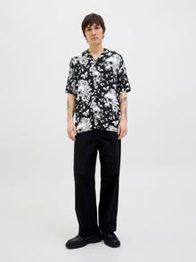 Jack & Jones Avslappnad Skjorta -Jet Black - 12280373