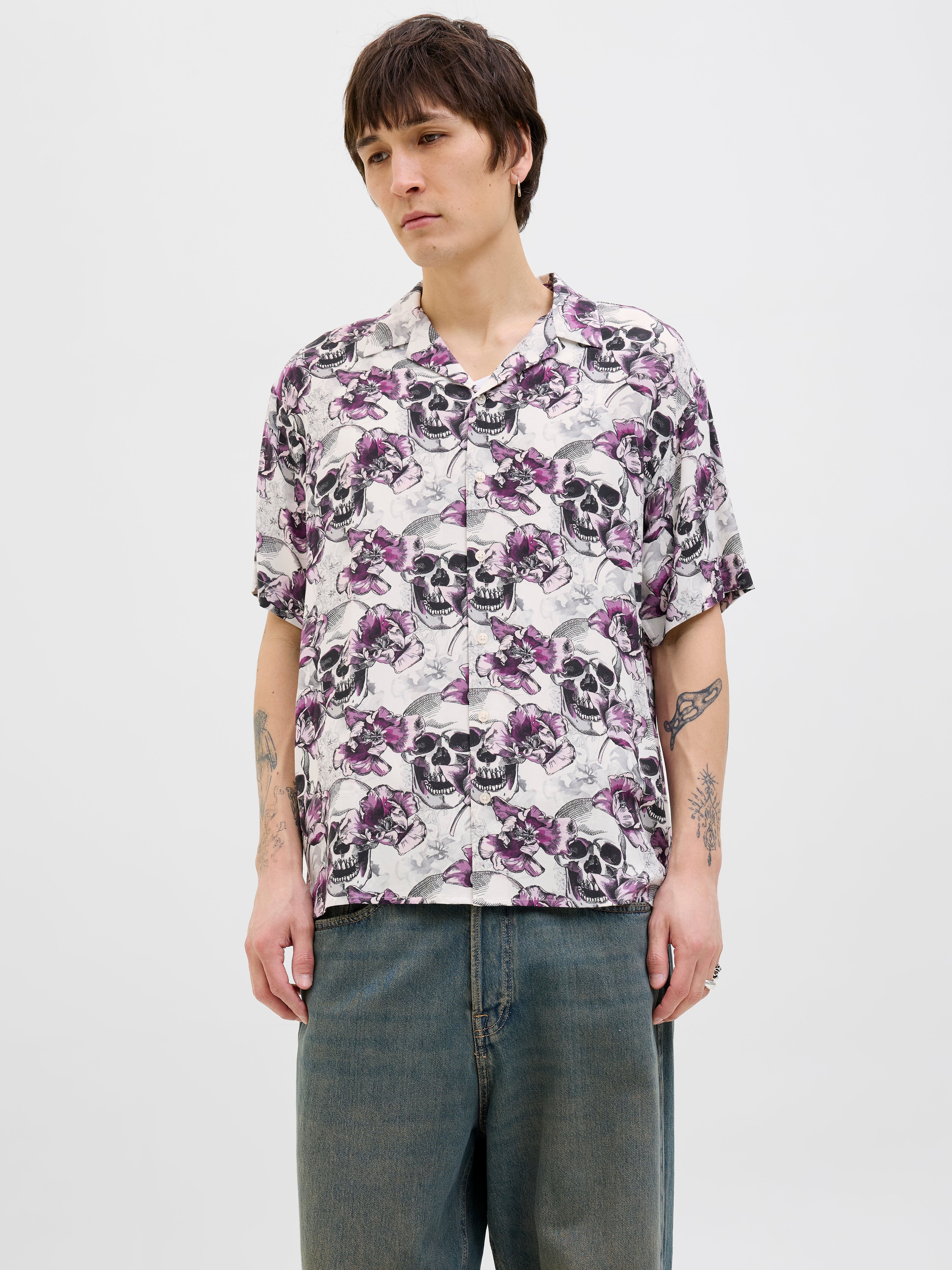 Relaxed Fit Hawaii-hemd